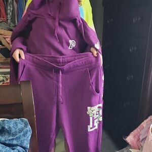 Purple Women's Jumpsuit Set
